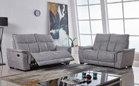 Contemporary Manual Fabric Living Room Recliner Sofa Couch Supply