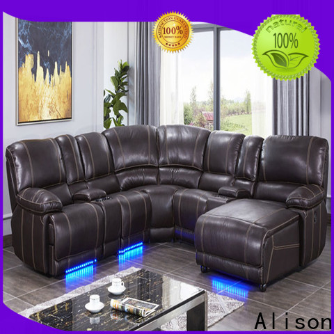 Alison living room sofa set with led for hotel