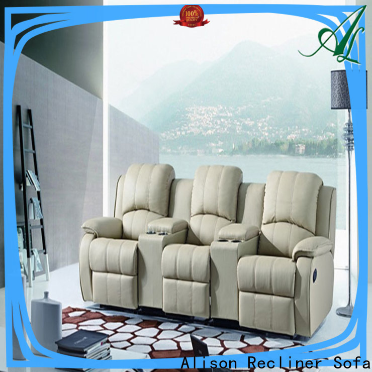 Alison home theater recliner sofa supply for hotel